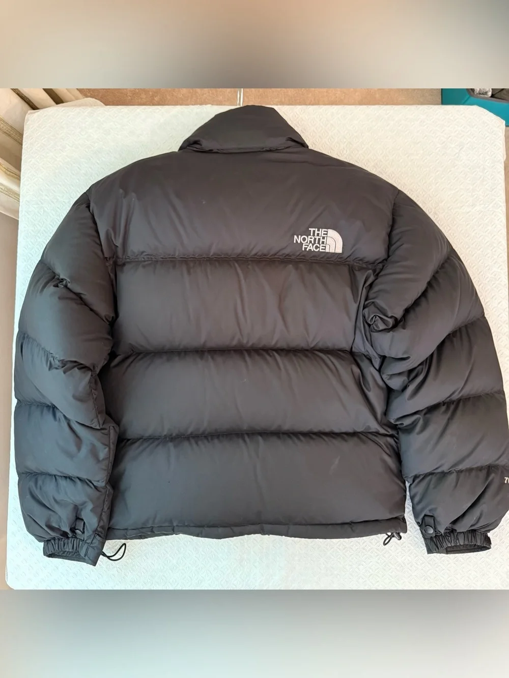 North Face Mens Vintage 96 Retro Nuptse 700 Down Small Puffer Jacket Coat Black